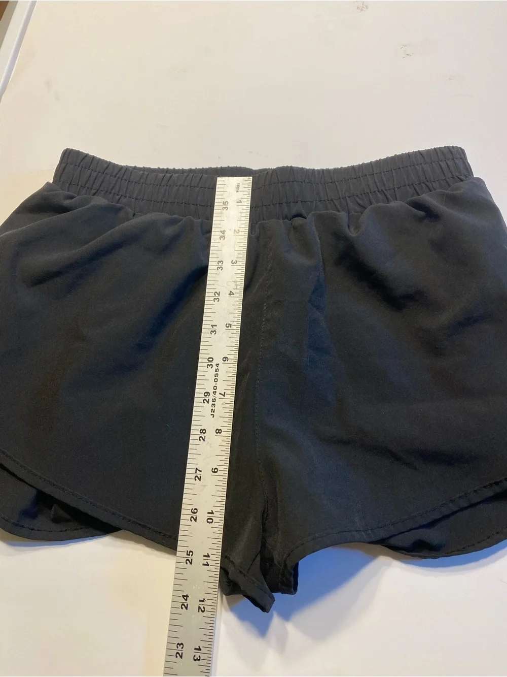 Women’s Shein Aqua and Black Layered Active Shorts - Picture 8 of 9
